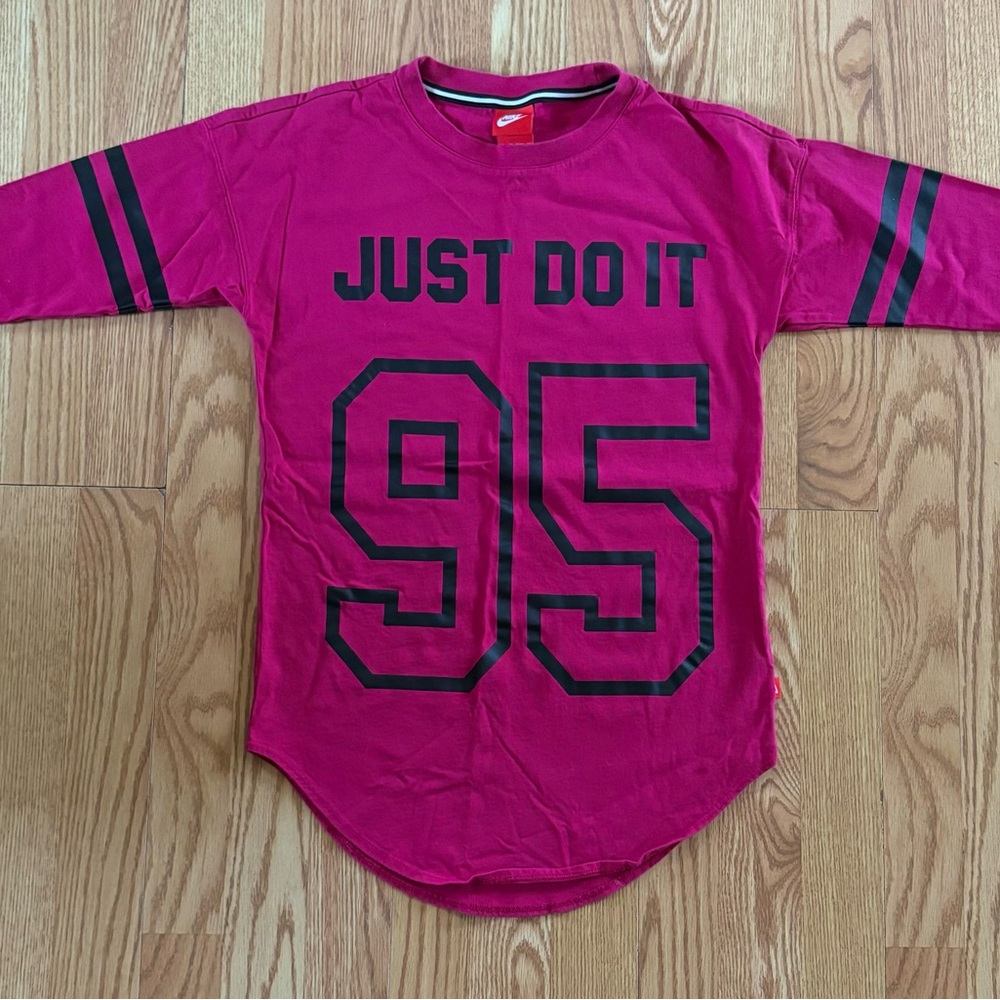 Nike Pink Shirt with Black Accents